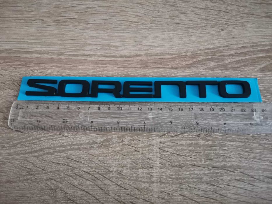 черен надпис Kia Sorento Киа Соренто