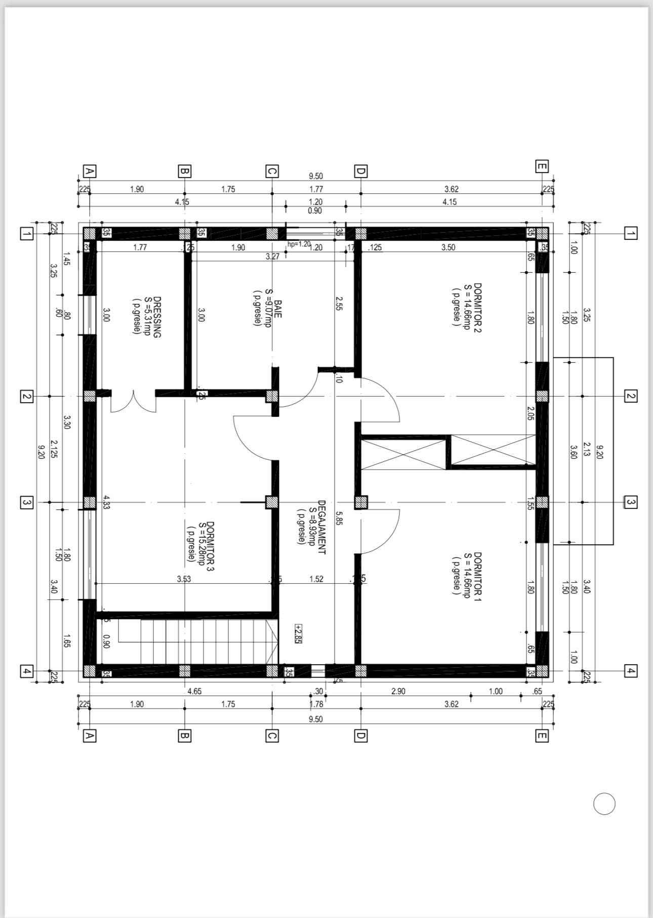 Teren generos 1.250 mp cu două fronturi stradale + Casa veche