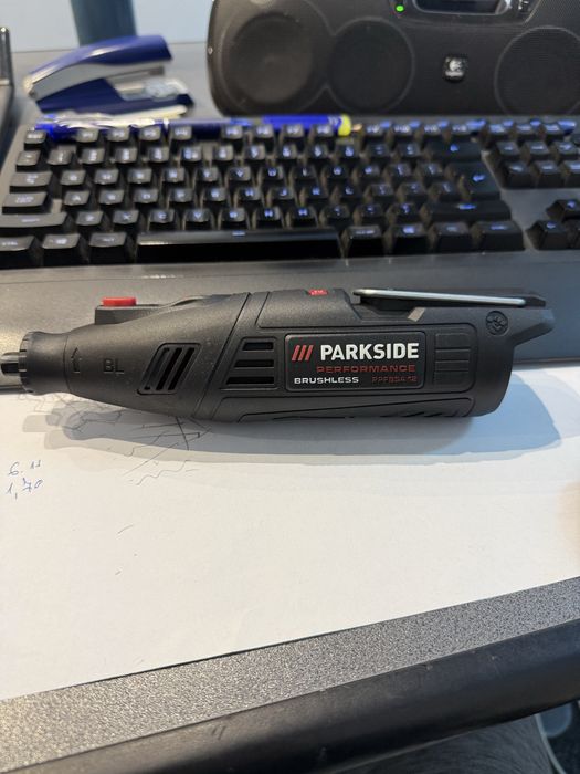 Freza de gaurit si slefuit fin Parkside performance