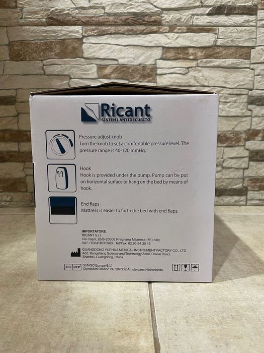 Антидекубитален дюшек с компресор/помпа Ricant SY200