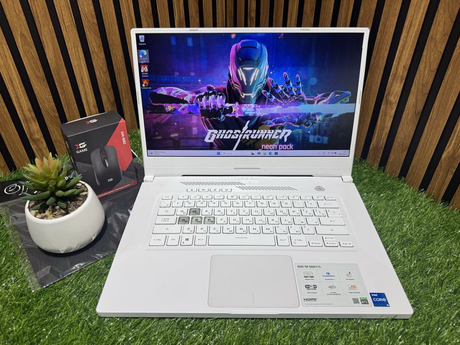 Игровой Ноутбук Asus TUF Dash Laptop Core i5-11/Ram16/SSD512/RTX3050Ti