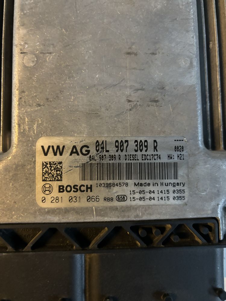 Calculator Motor ecu 2.0 VW Passat B8 2015 04L907309R