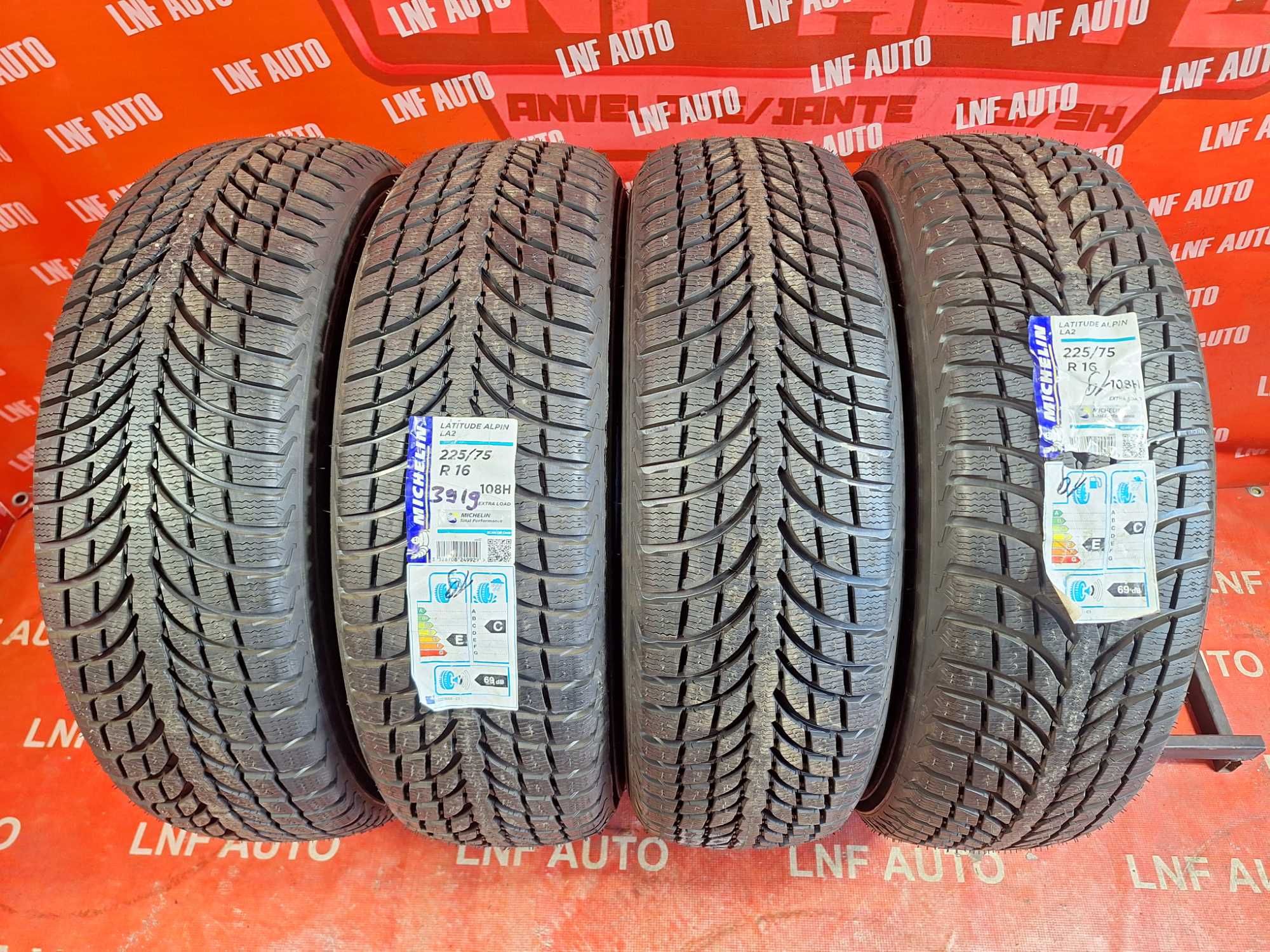 Anvelope de IARNA - 225/75/16 - Michelin - NOI - DOT 2019 !