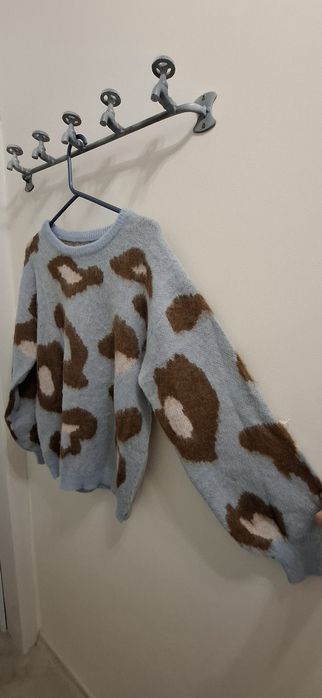 Мохерен дамски пуловер