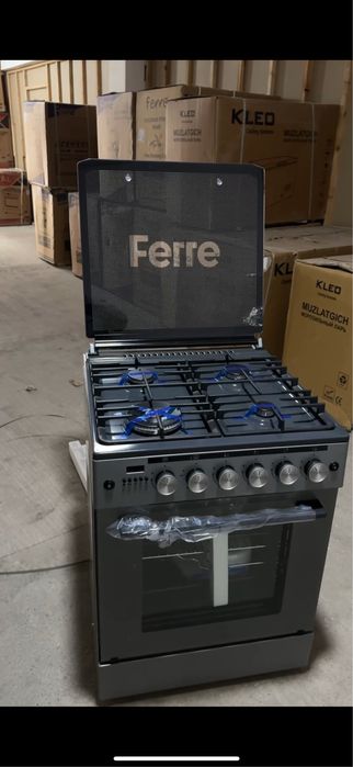 Gaz plita Ferre IL 4 PGR (FFD-2) yengi upakovka + dastavka