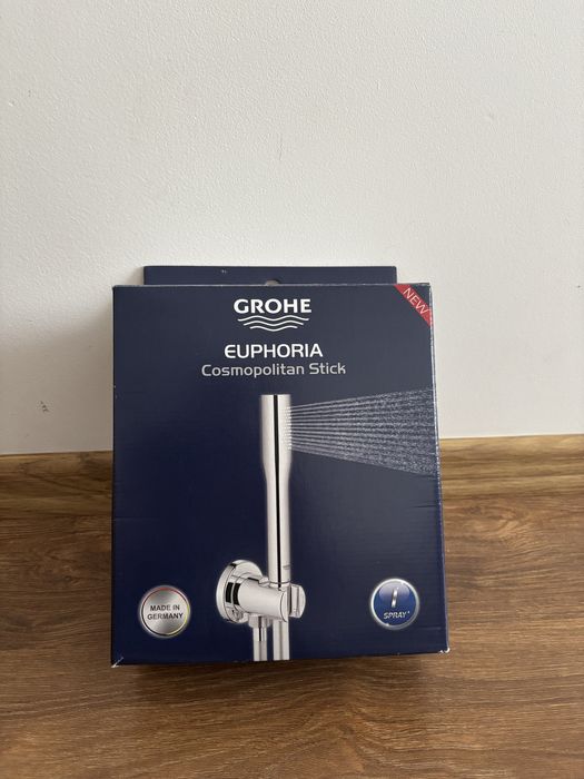 Grohe - para dus cu furtun si sistem prindere perete