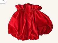Червена пола балон H&M