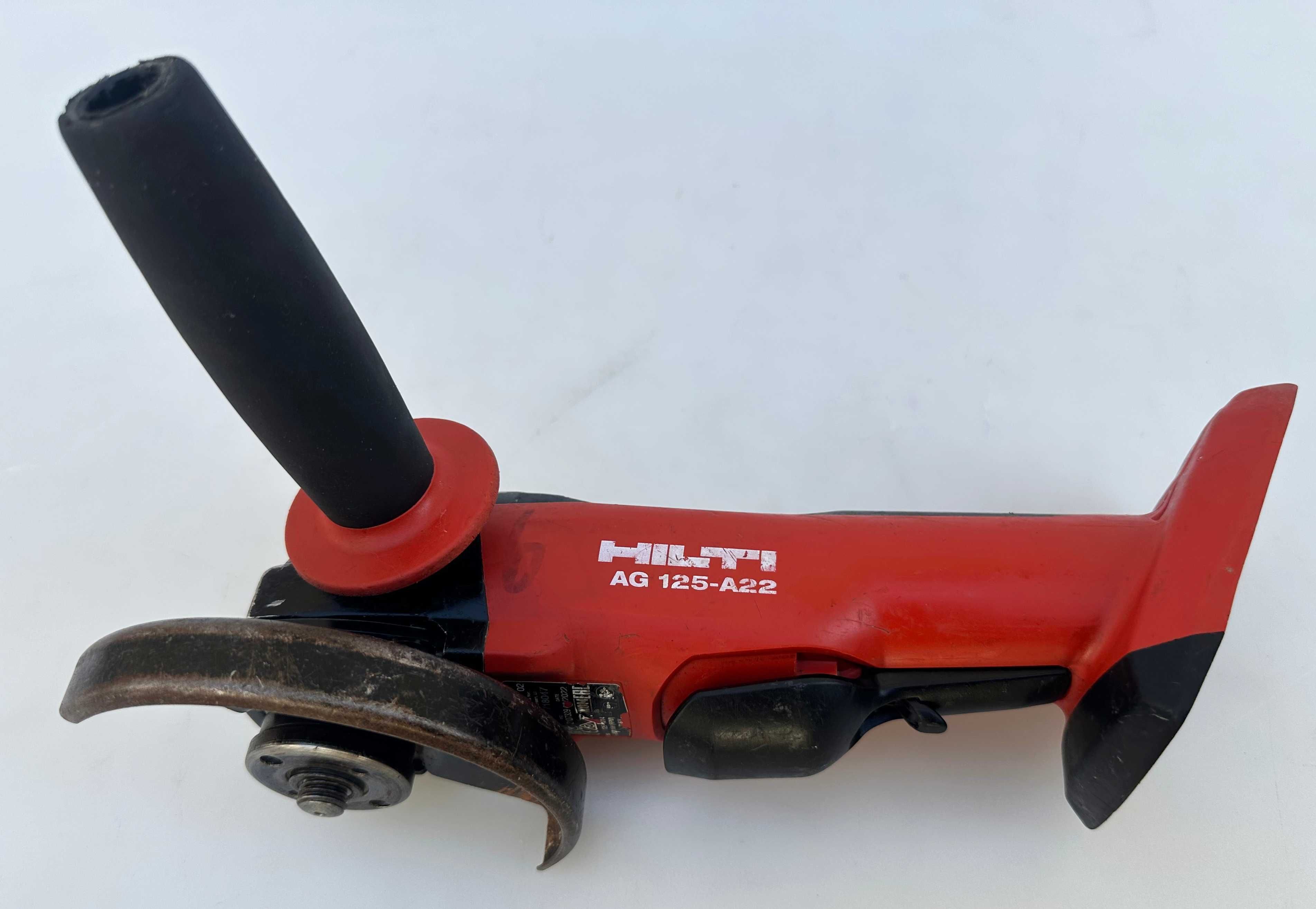 HiLTi AG 125-A22 - Безчетков акумулаторен ъглошлайф 22V