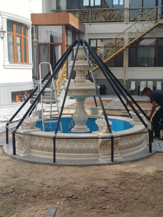 Бассен банер баннер тент bassen baner banner tent установка киламиз