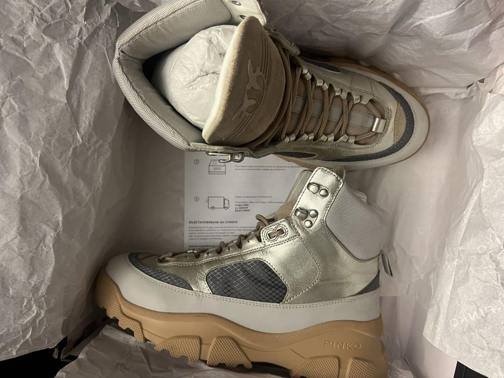 Pinko Sneakers Love Trek high