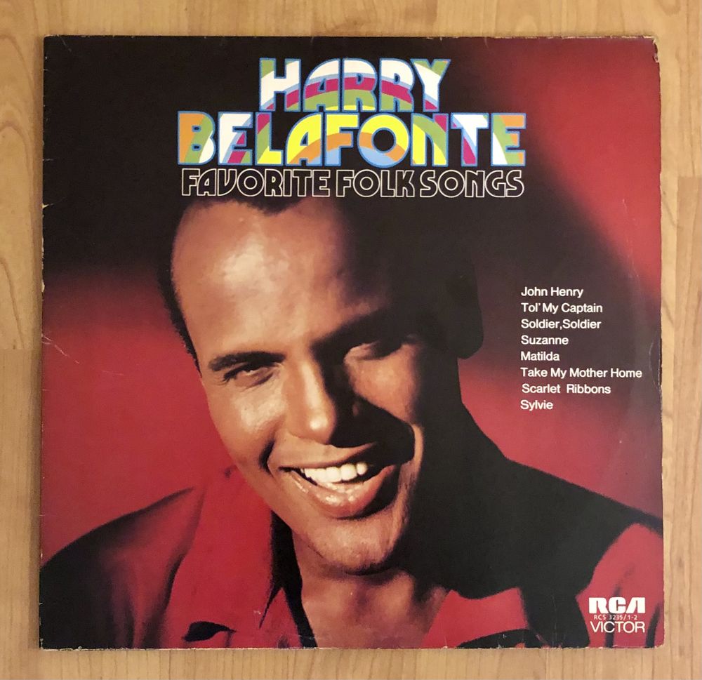 Harry Belafonte,discuri vinil impecabile