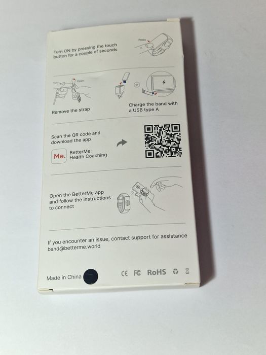 Brățară fitness BetterMe Band – cu cutie