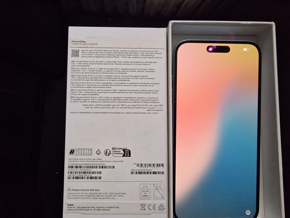 Iphone 16 plus 128gb.Accept schimburi!!