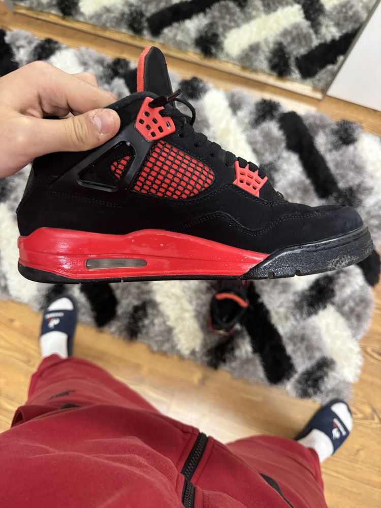 jordan 4 red thunder