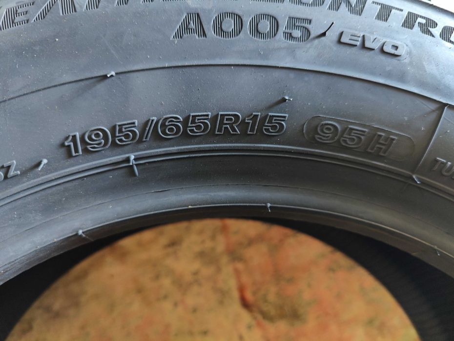 4 Нови всесезонни гуми 195/65R15 Bridgestone DGuardA005 XL 95H RunFlat