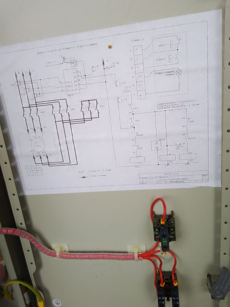 Vând tablou electric 37kw