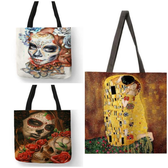 Торби от лен за многократна употреба