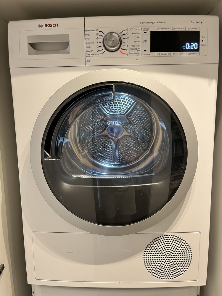 Uscator rufe Bosch de 9KG WTW85550BY/09