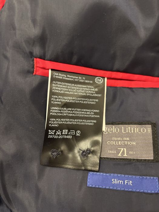 Sacou Nou XL Slim Fit Angelo Litrico
