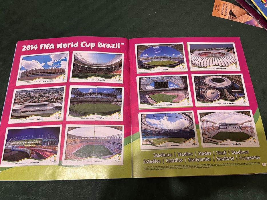 Албум Panini Wolrd Cup 2014