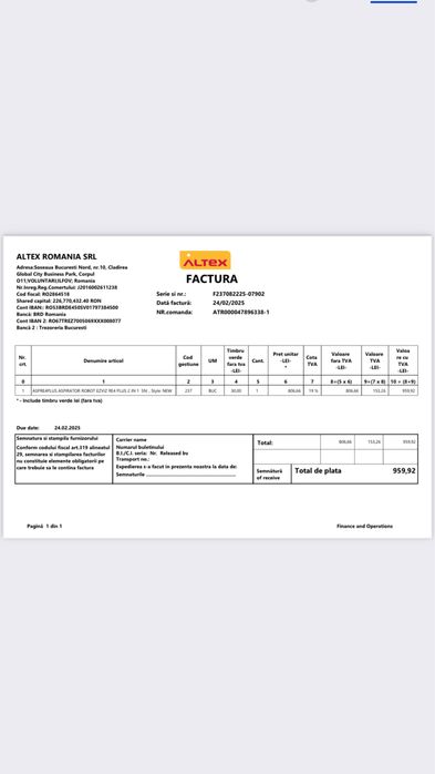 Aspirator Robot Ezviz