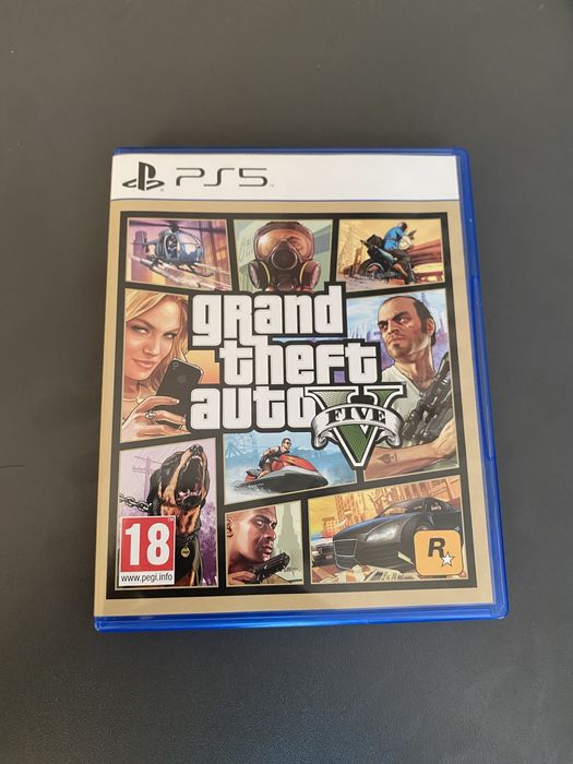 Диск игра  GTA 5 PS5