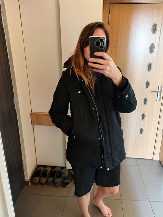 Geaca/ jacheta stil Parka, Zara, calduroasa si impermeabila