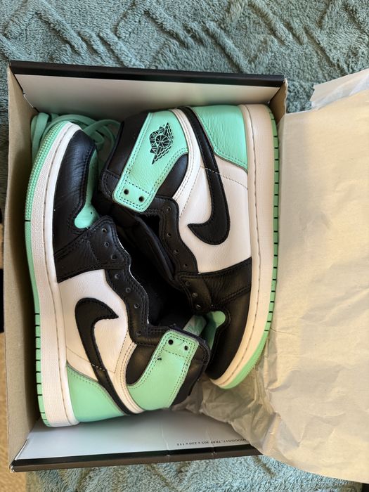 Jordan 1 high og glow green