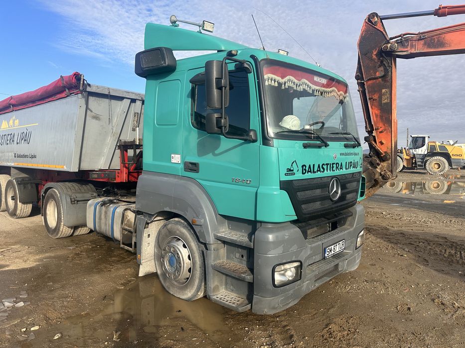 Mercedes Axor + semiremorca