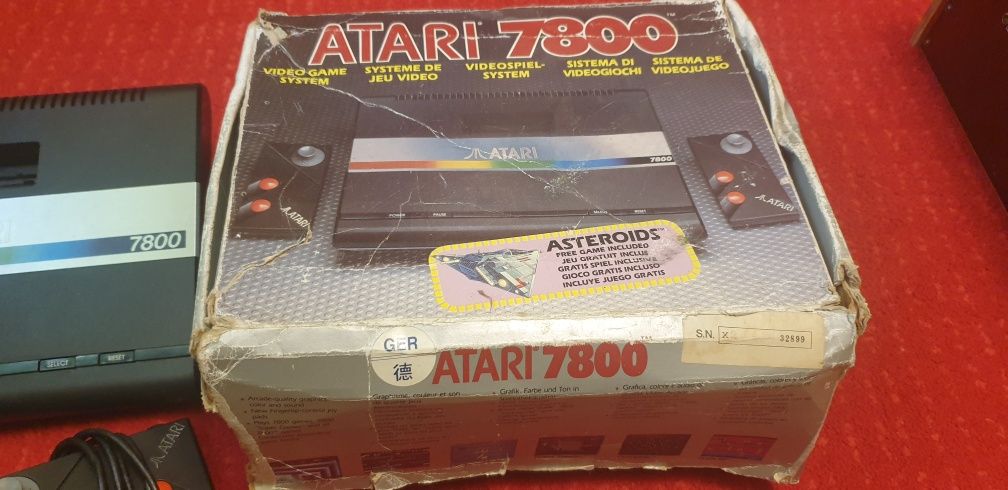 Atari 7800 - vintage consola jocuri