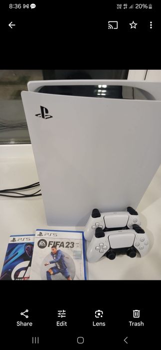 Playstation 5 2 игровой джойстиков