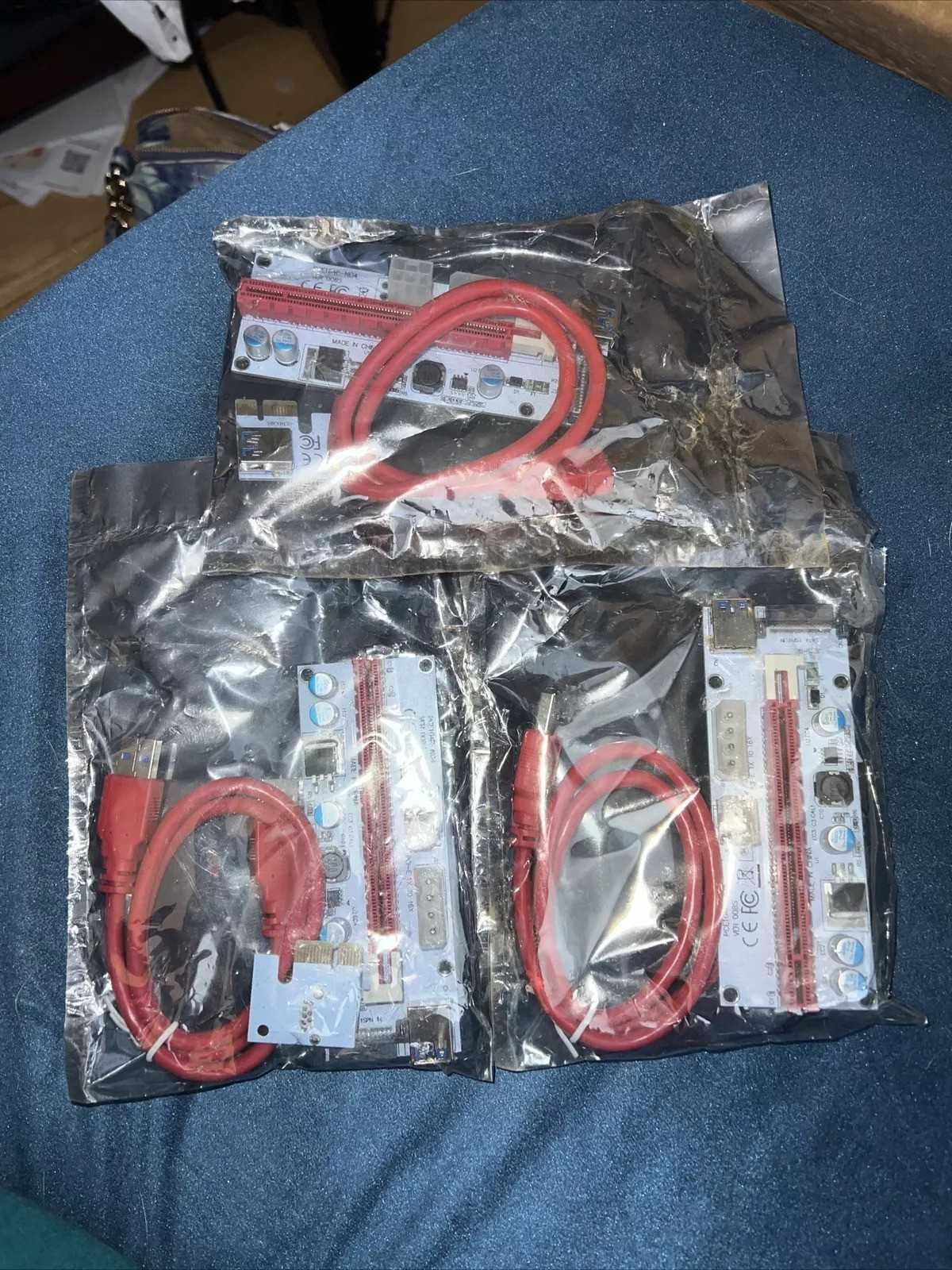 Рейзъри Екстендери Mining Riser PCI 1x to 16x ver.8