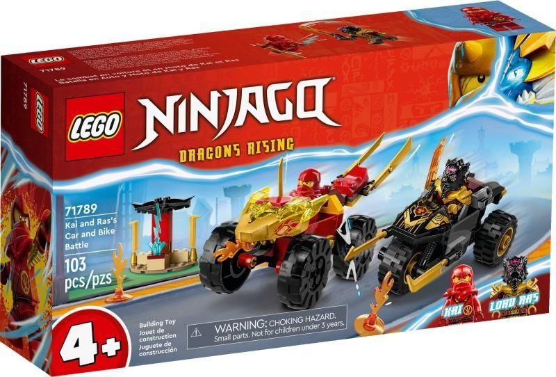 LEGO Ninjago 71789 - Infruntarea dintre Kai si Ras