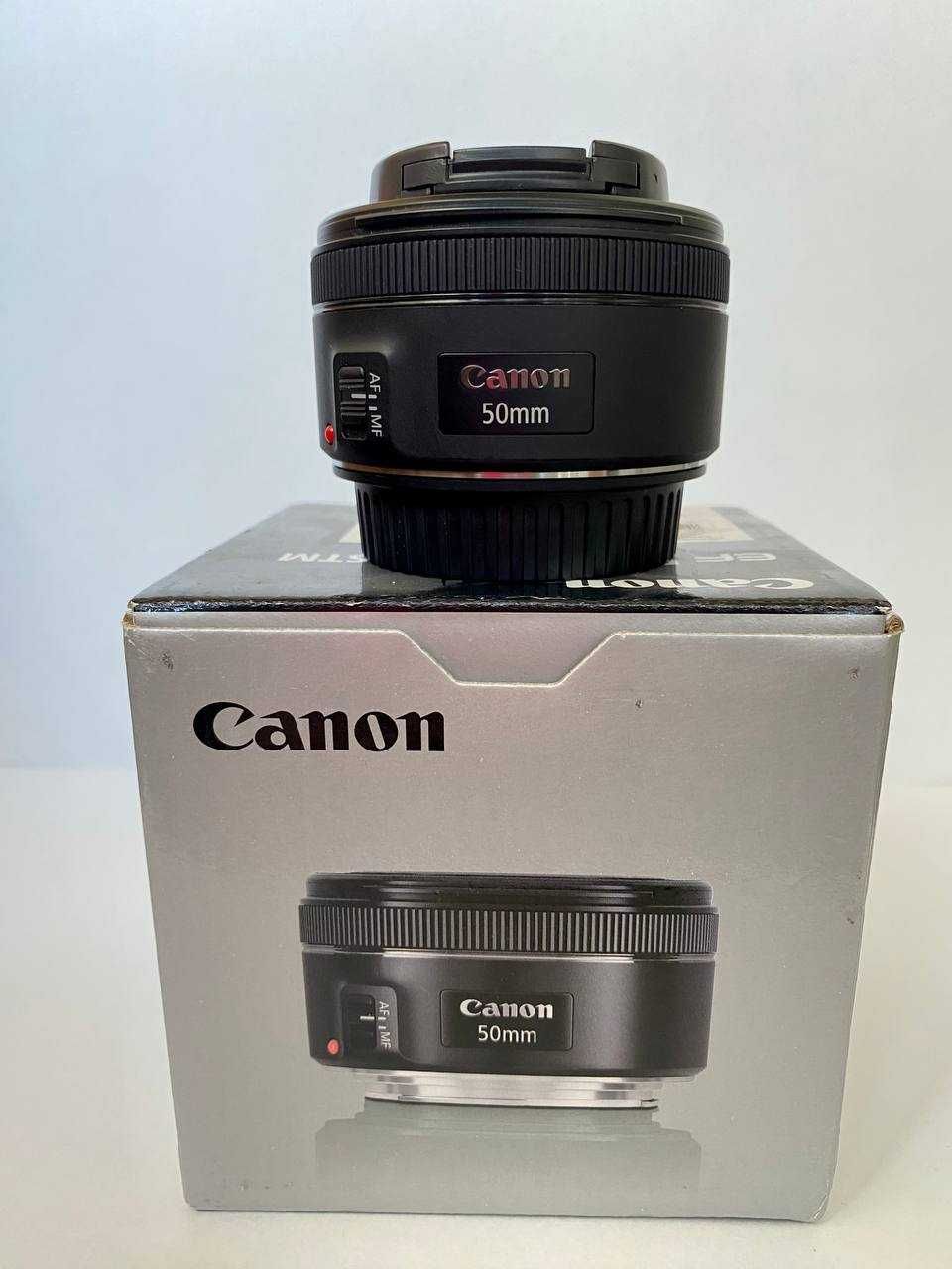 объектив Canon 50mm 1.8 в новом состоянии