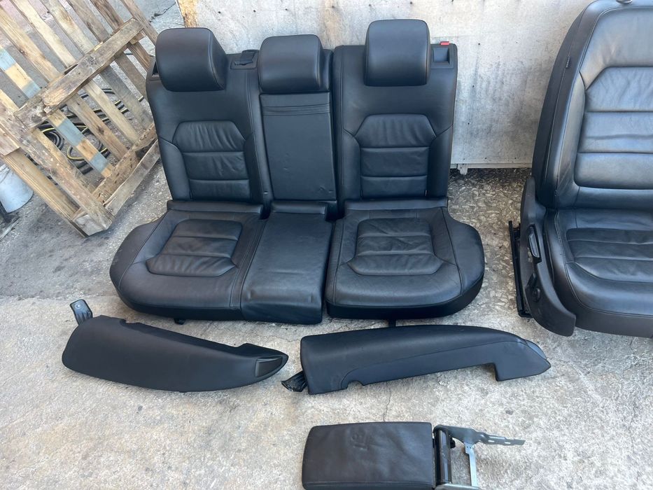Кожен салон Passat b7 подлакътник подгрев ном921 добро състояние