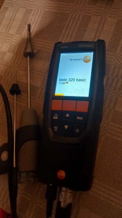 Testo 320 basic aparar măsură gaz