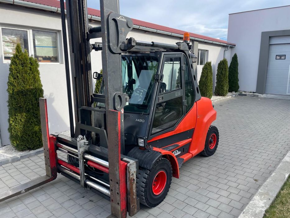 Motostivuitor diesel Linde de 8 tone Linde : H80D-03 an 2018