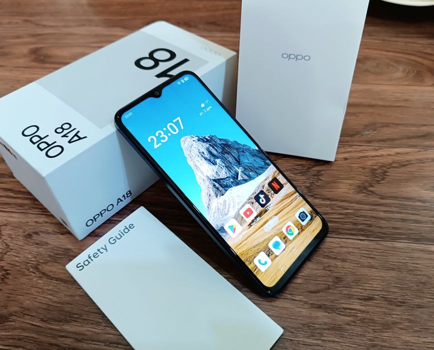 Oppo A18 / 128ГБ + Документы в идеале.