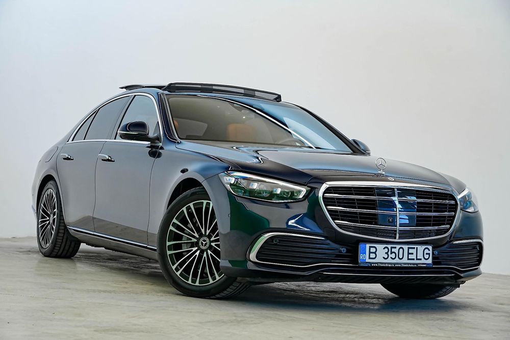 Mercedes-Benz S Head up /Incalzire/Ventilatie/Panorama/Punte viratoare spate/Burmester