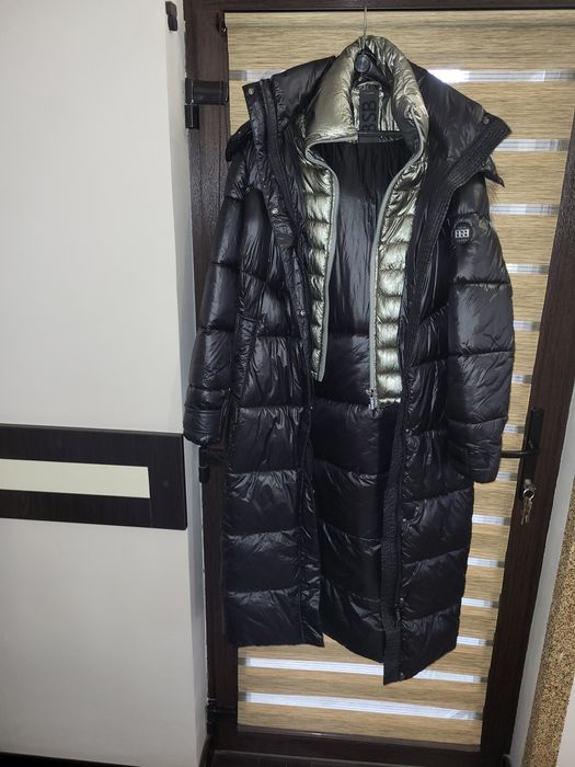 Palton dama matlasat lung BSB-XL