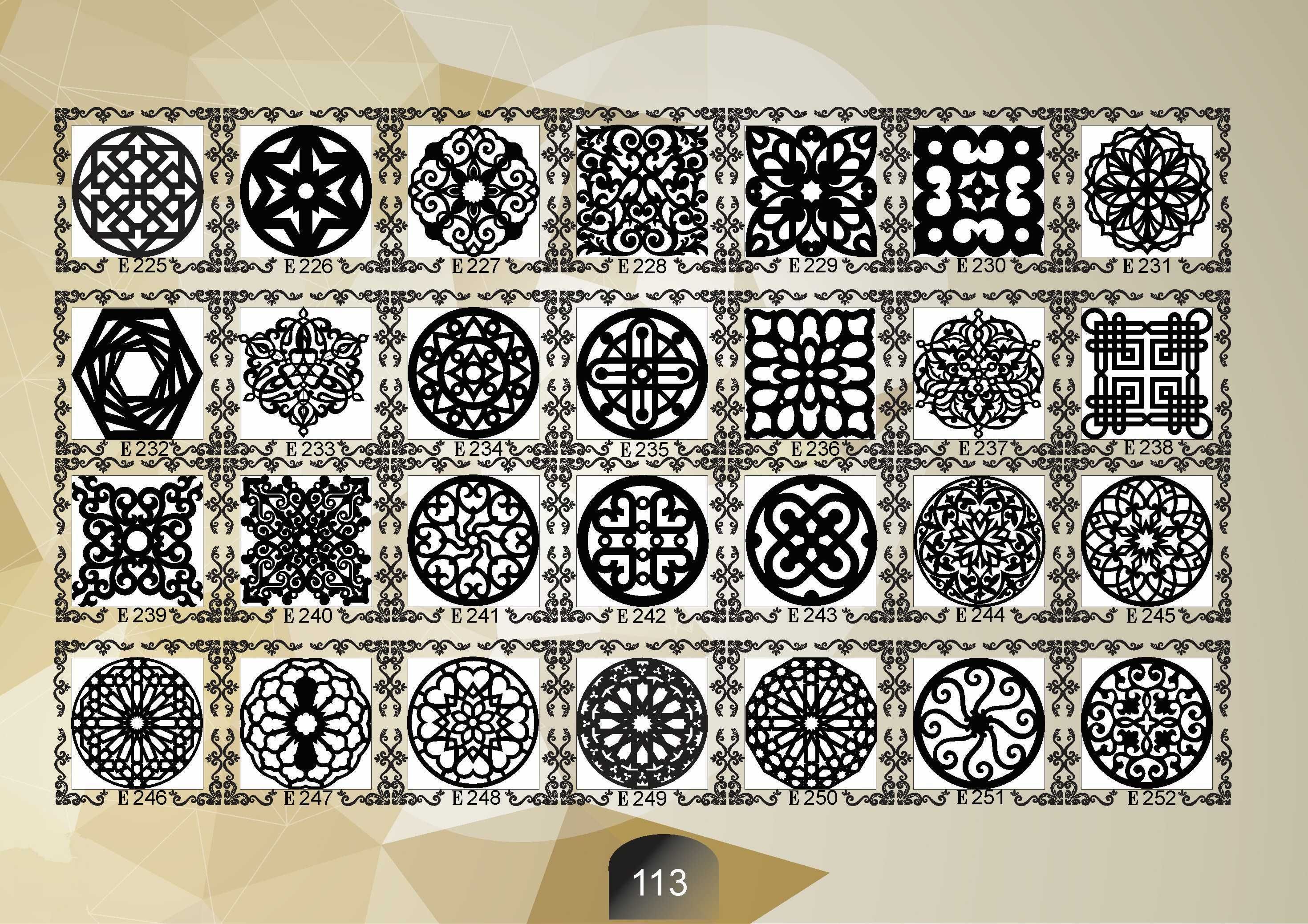 Desene Vectoriale Pentru Utilaje CNC Format DXF