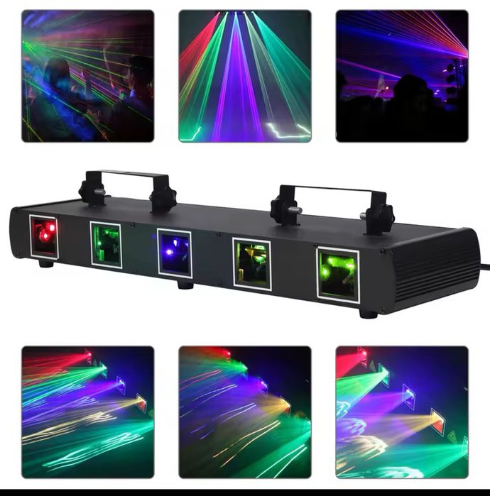 ПРОМО 900лв Лазер с 5 отделни цвята