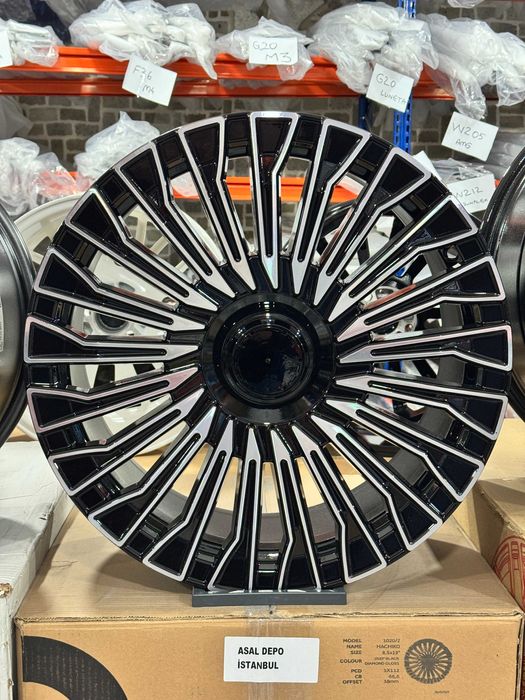 Jante Aliaj EMR Wheels DY1020 - 5x112 19 Black Diamond Mercedes