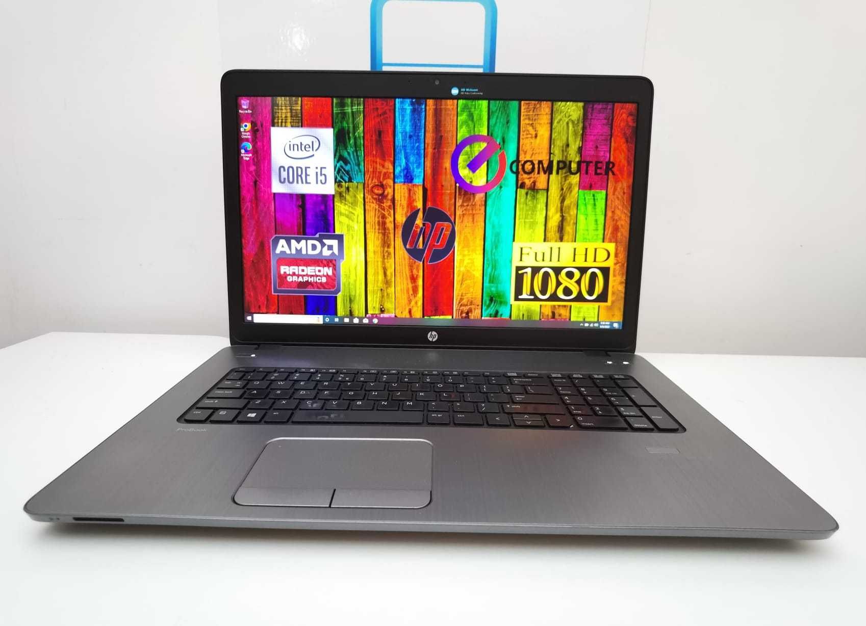 Laptop HP  i5  SSD display mare  FullHD video GAMING metalic Garantie