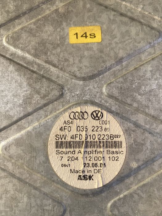 Statie Bose Audi A6 C6 Pret 1000 lei