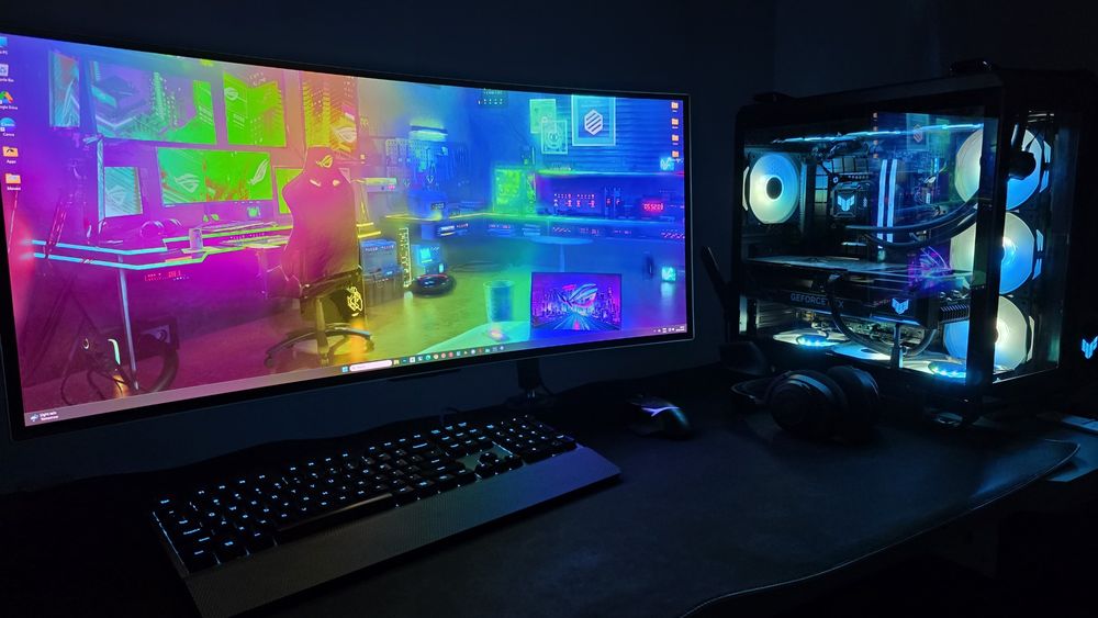 Monitor Gaming OLED curbat Samsung Odyssey G8 34"