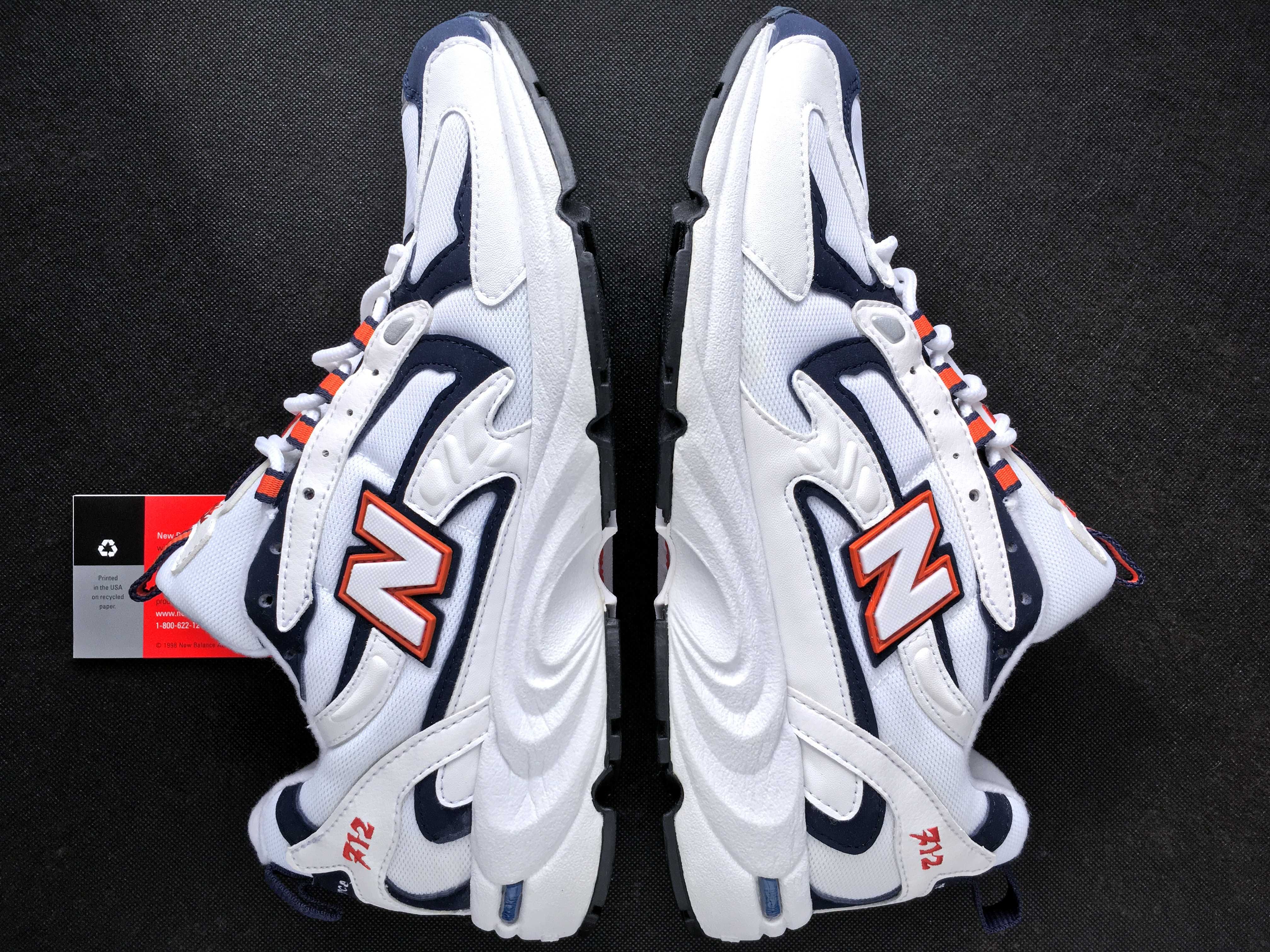 VINTAGE 1998 Made in U.S.A. New Balance® 712 Runners — 10½ 2E (28.5)