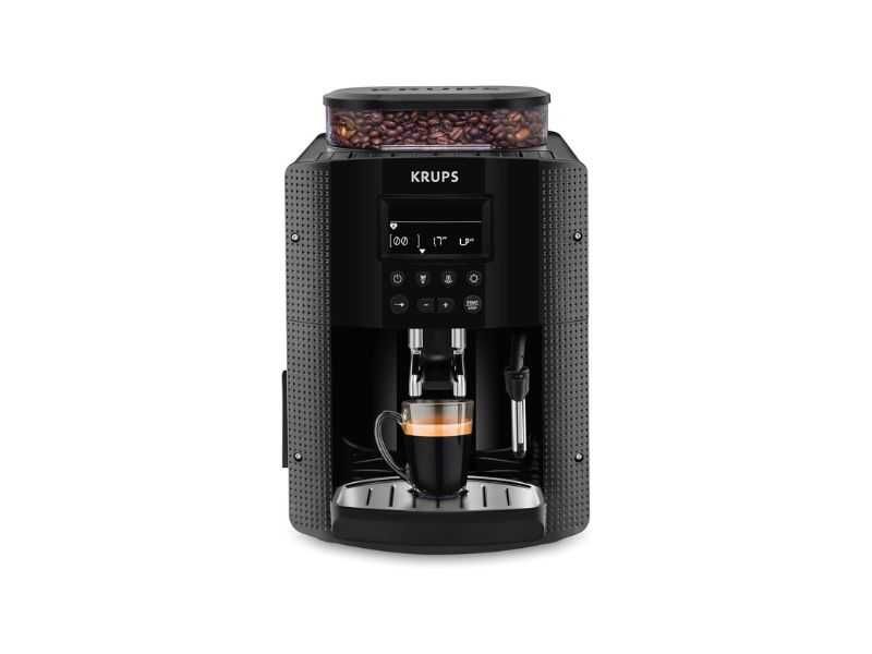 Кафеавтомат с LCD Дисплей и Кафемелачка Krups Essential YY8135FD