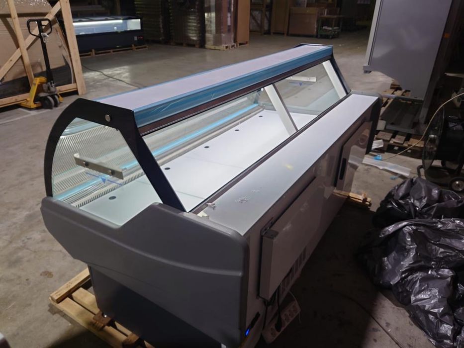 Vitrina orizontala NARO 150cm / INOX / Ventilata