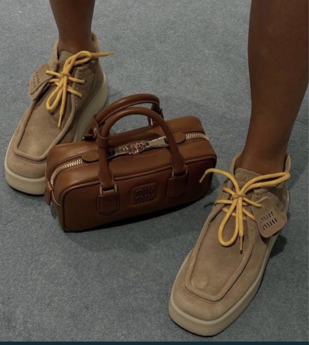 Miu miu обувки велур